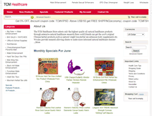 Tablet Screenshot of healthcare-shopcenter.com